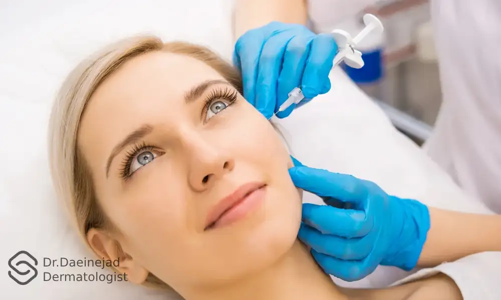 تزریق ژل برای چاقی صورت در ناحیه گونه و لپ ها